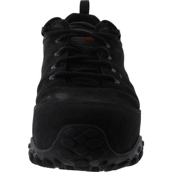 Merrell Mens Chameleon Flux Black Trainers Work & Safety Shoes Sneakers - Picture 2 of 4